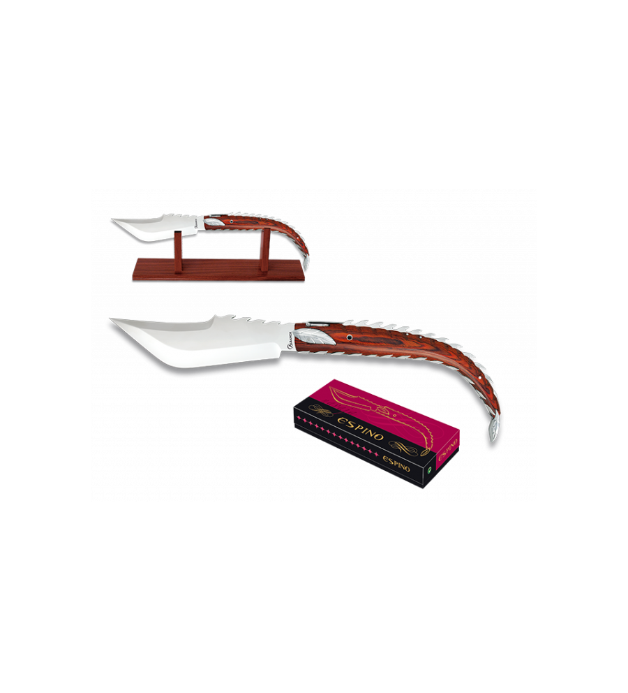 navaja "Espino" stamina roja. hoja 22.5