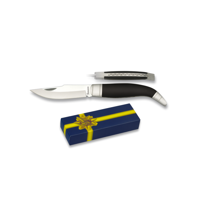 navaja albainox acero / POM negra. 7