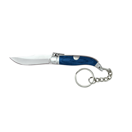 N. Teja azul con palanquilla llavero. h.