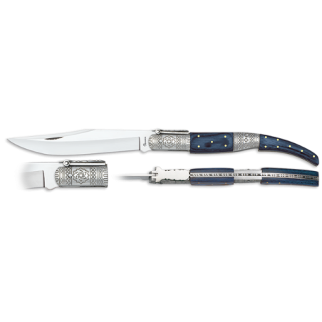 navaja arabe nº 4 stamina azul.