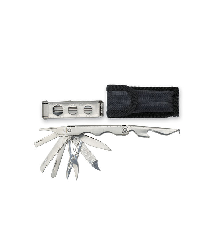 Herramienta multiusos + funda nylon