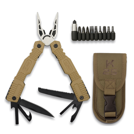 alicate coyote K25 con funda. 19 usos.