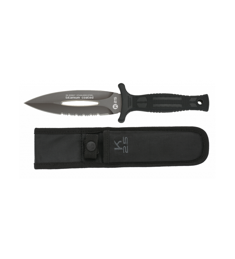 cuchillo botero k25 CNC. hoja: 12.6 cm