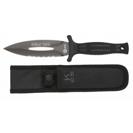 cuchillo botero k25 CNC. hoja: 12.6 cm