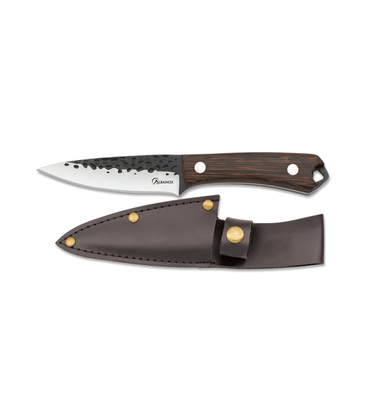cuchillo madera wengué Albainox. 10.5cm
