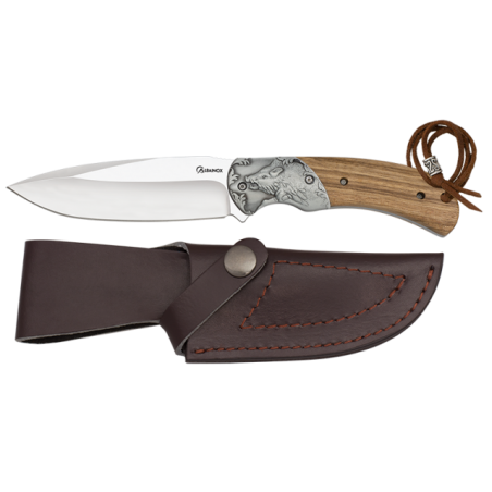 Cuchillo caza Albainox madera virola Jab