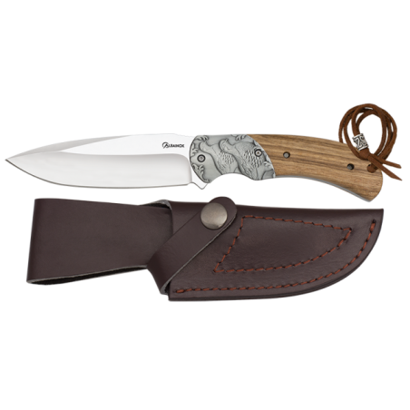 Cuchillo caza Albainox madera virola Per