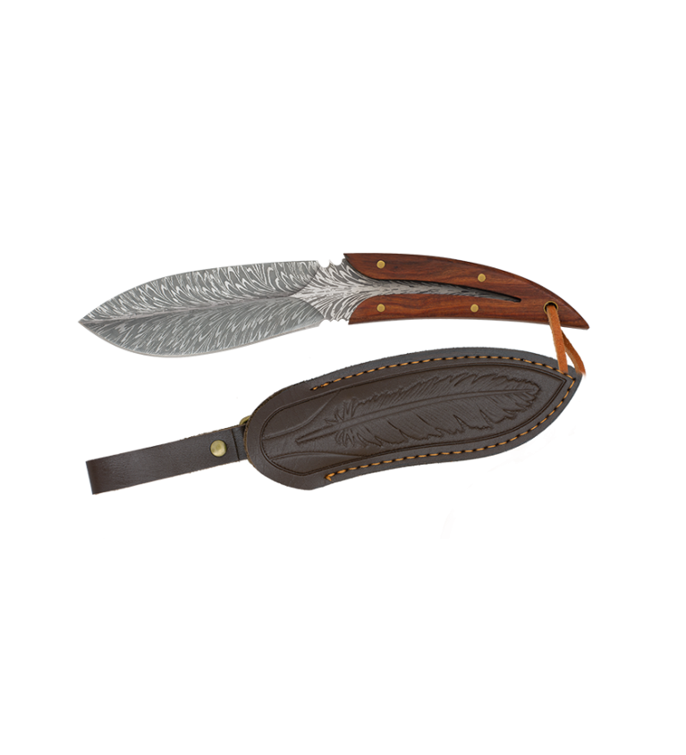 Cuchillo caza pluma