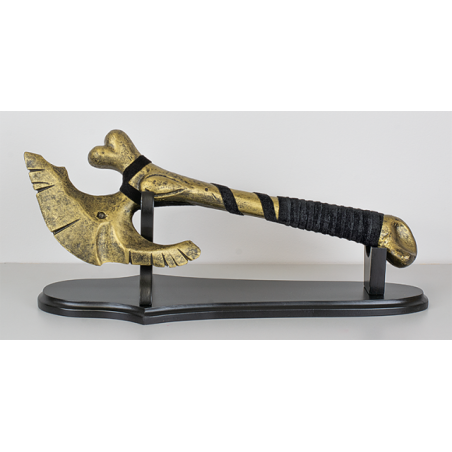 Hacha decoración resina c/peana T:40