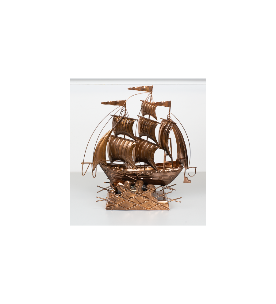 Barco aluminio musical