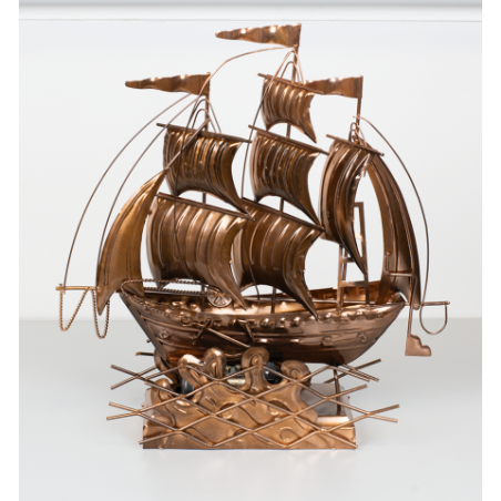 Barco aluminio musical