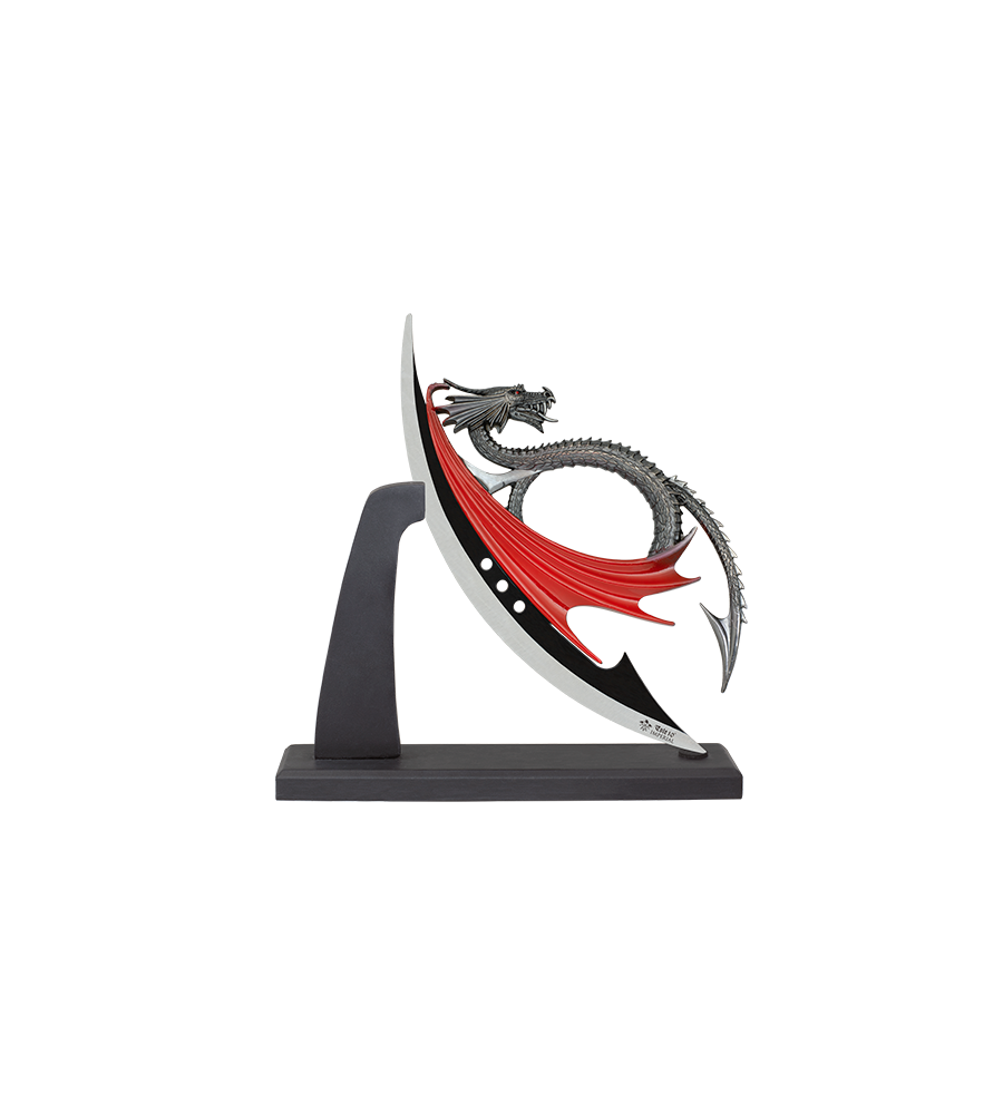 Cuchillo Ornamentación Tole 10 dragón