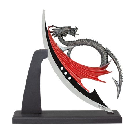 Cuchillo Ornamentación Tole 10 dragón