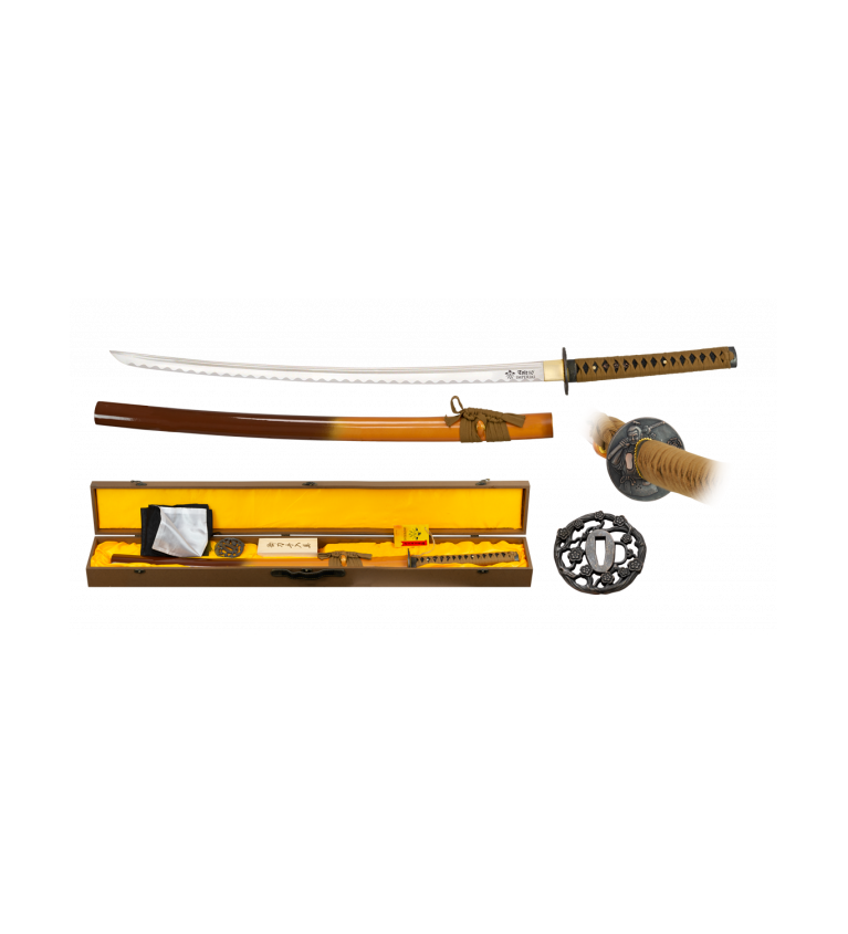 Katana Acero carbono. h: 72 cm