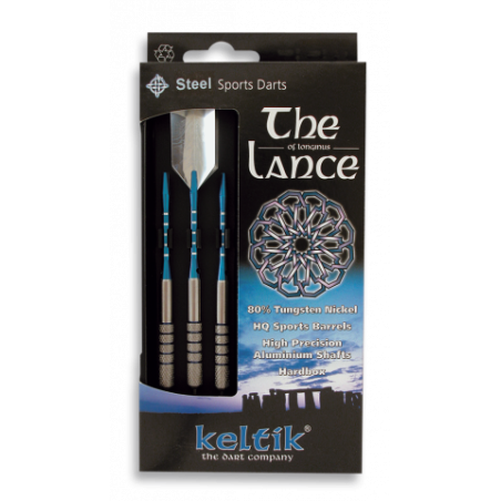 Dardos p.acero "THE LANCE" Tungt.3pz.22g