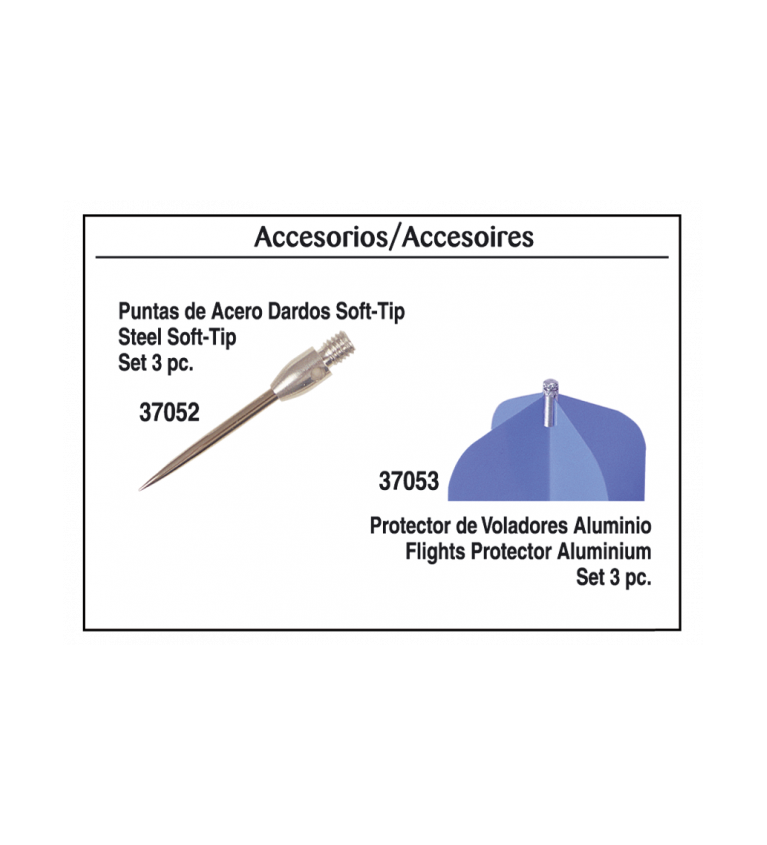 Protector de voladores.Aluminio. 3 pz.