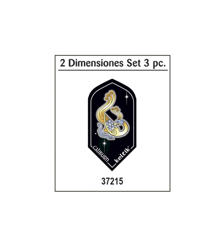 Voladroes CALIBURN. Set 3 piezas