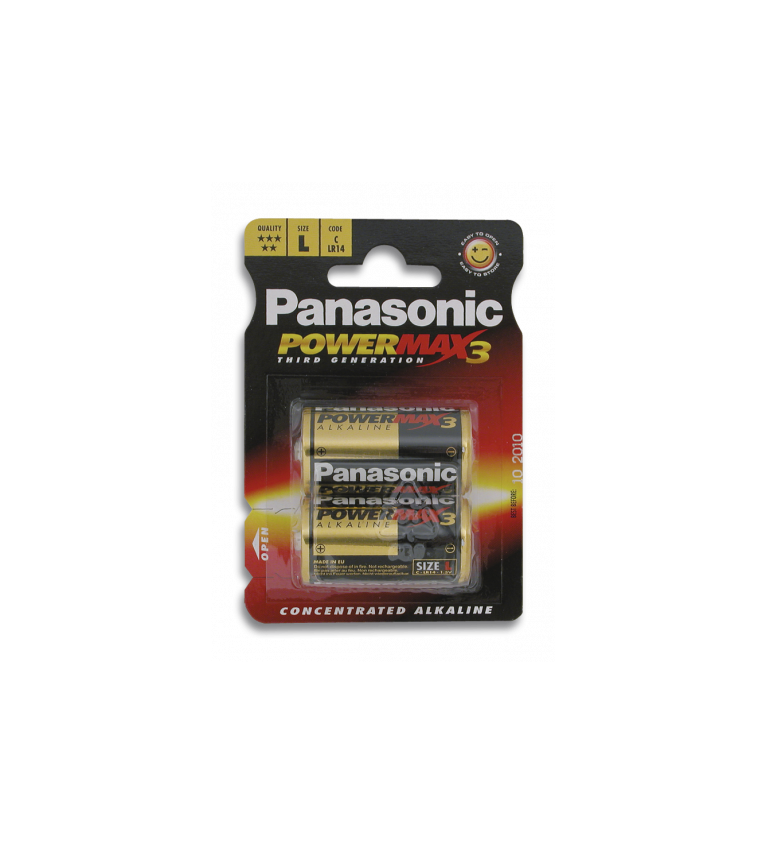 SUPERPILA  LR14 ALCALINA- (pack 2 pilas)