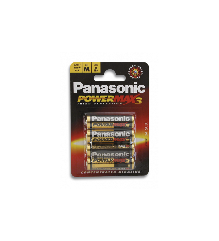 PILA ALCALINA. LR-6 ( pack 4 pilas )