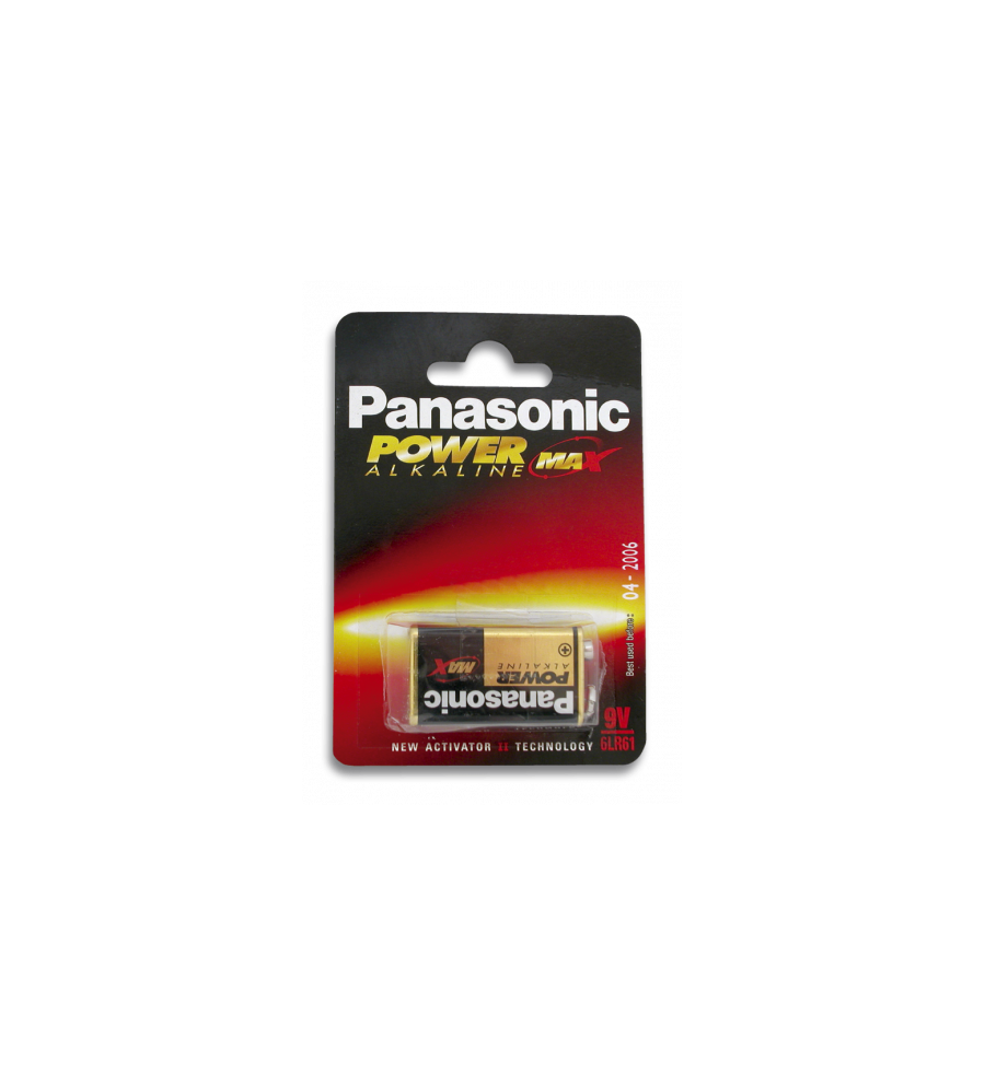 PANASONIC 9 V. 6LR61 - 1 PZ -