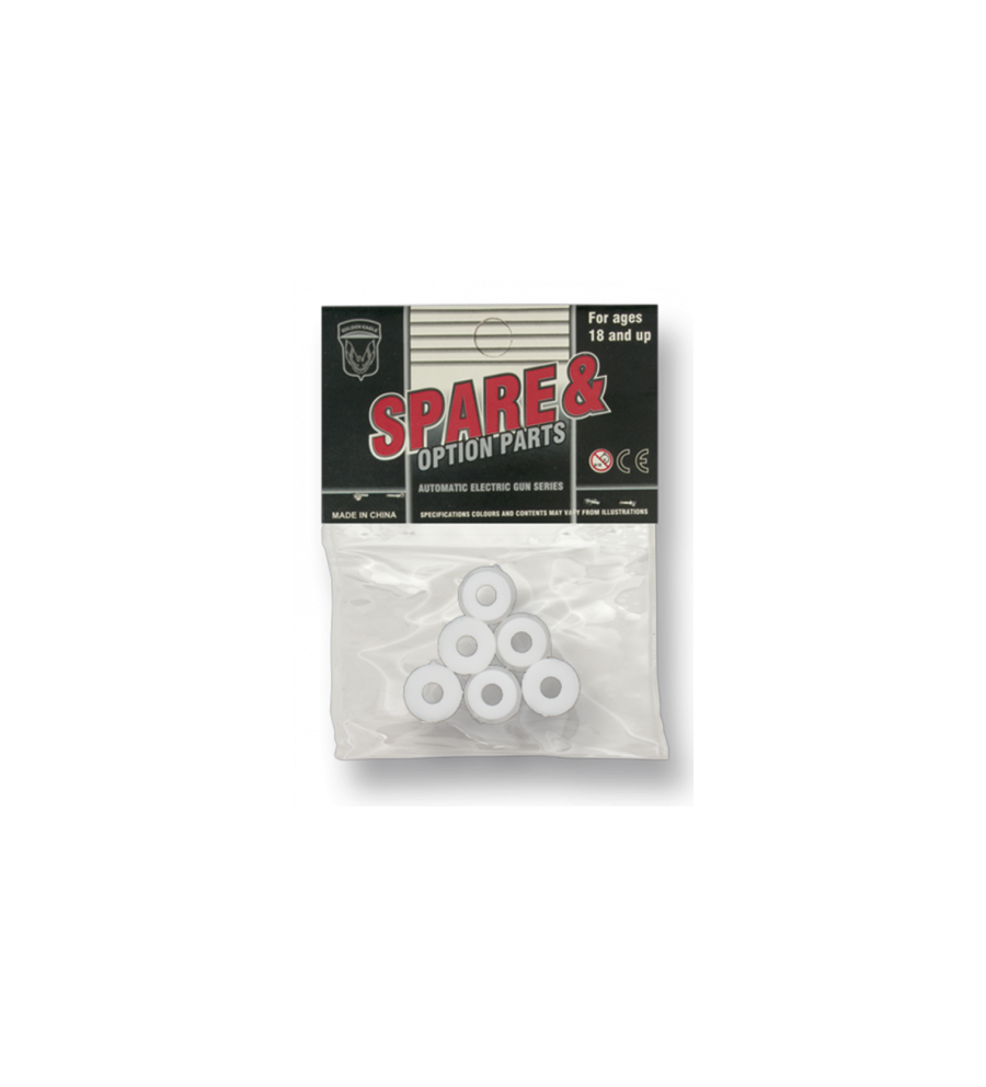 6 bujes fibra para G series.