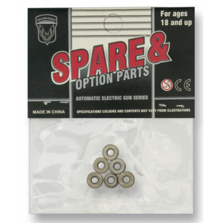 6 Bujes con rodamientos para M Series