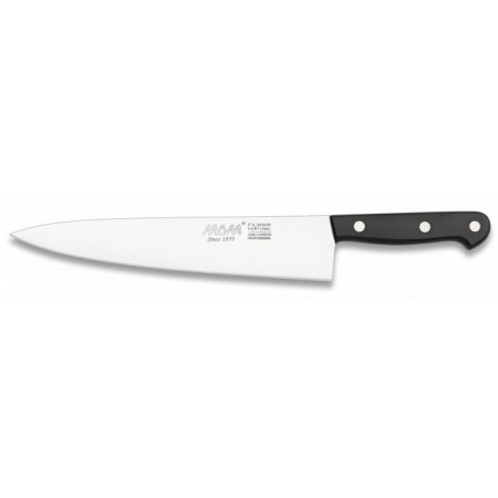Cuchillo cocinero MAM. Hoja: 25 cm