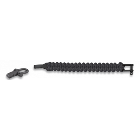 Pulsera Paracord Negro