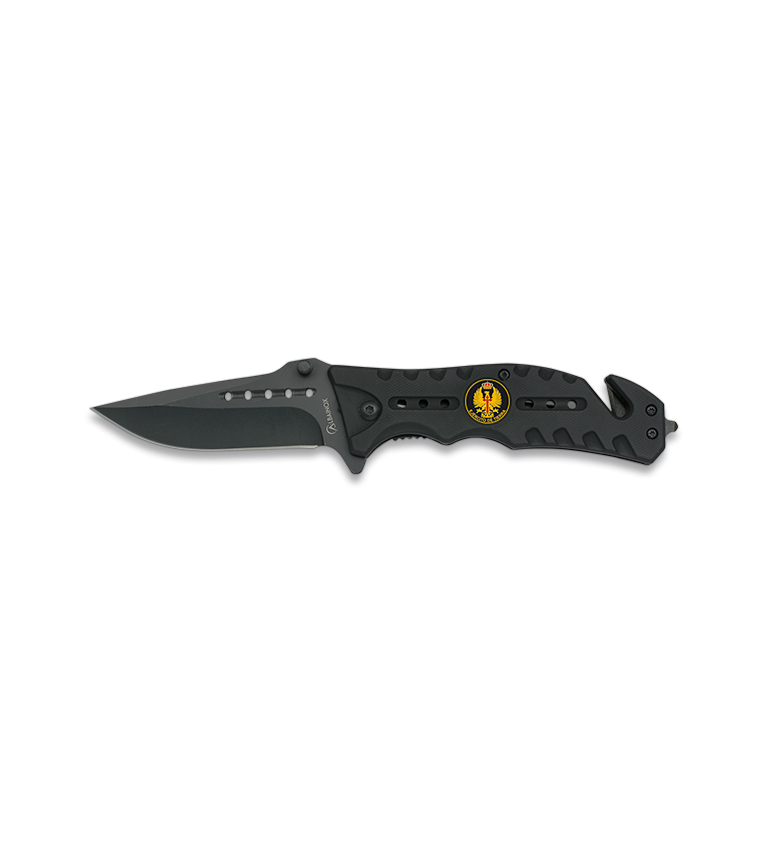 Navaja Negra ALBAINOX. CHAPA.