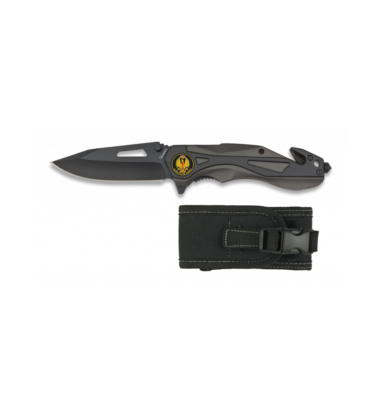 Navaja Albainox. Negra. H: 8.3CM