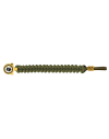 pulsera paracord Barbaric oro / verde. p
