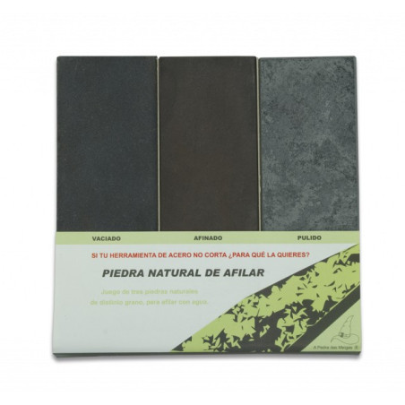 Set VACIAR-700g/AFINAR-1200g/PULIR-4000g