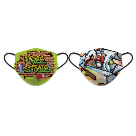 CubreMascarilla reversible Free Style