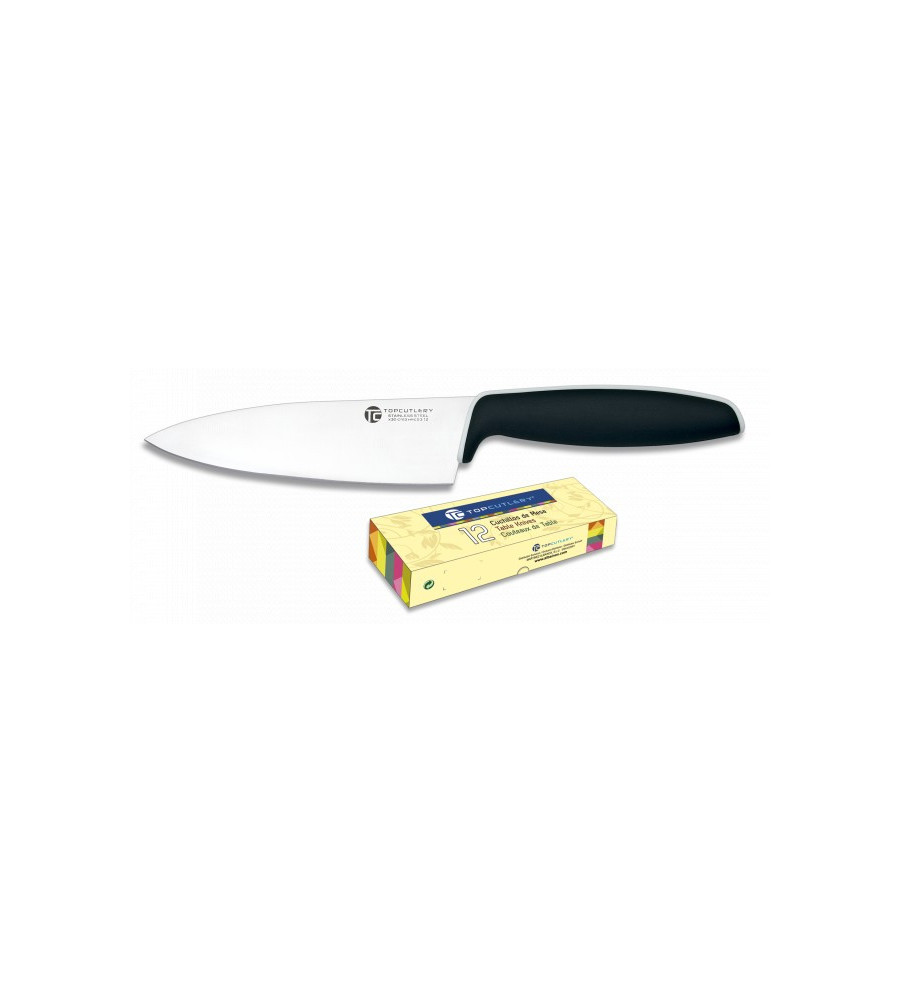 cuchillo cocina Top Cutlery. puño goma.