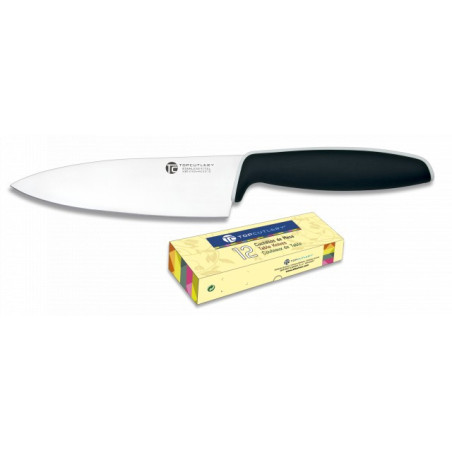 cuchillo cocina Top Cutlery. puño goma.