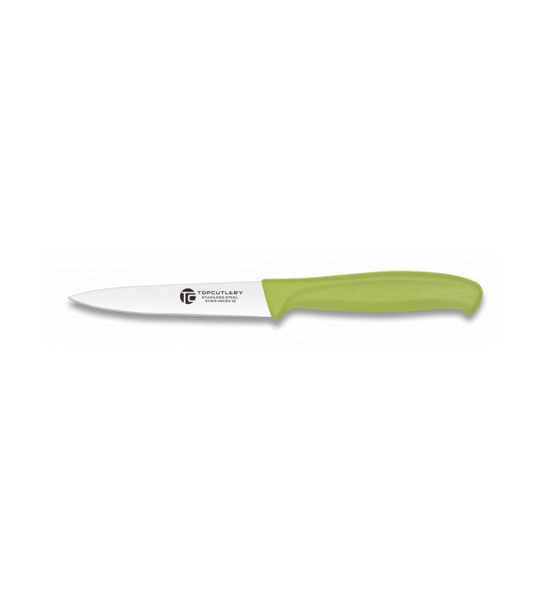 cuchillo pelador top cutlery.10 cm.Verde