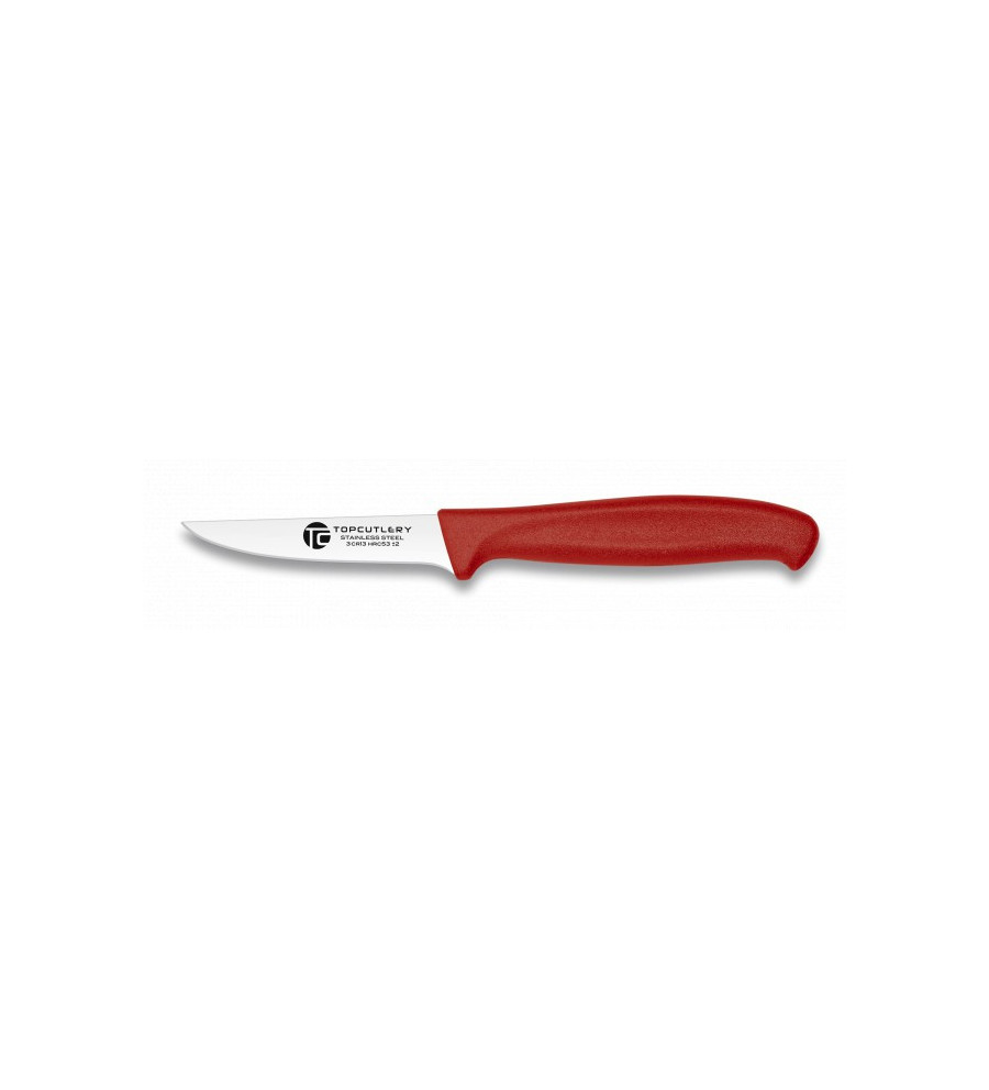 cuchillo de mesa Top Cutlery. h:7.5 Rojo