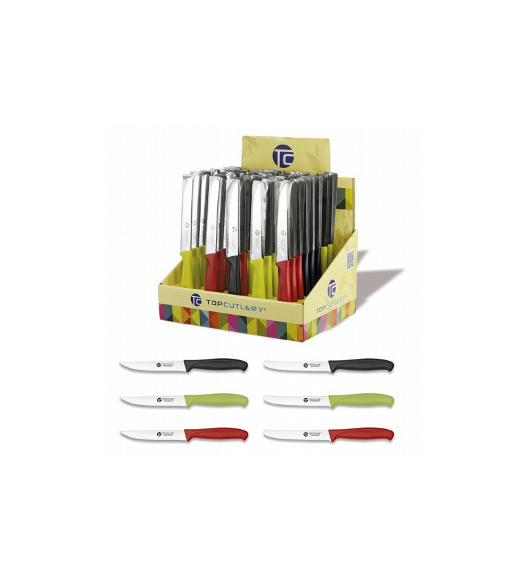 Expositor 40 pz. sdas cuchillos mesa neg