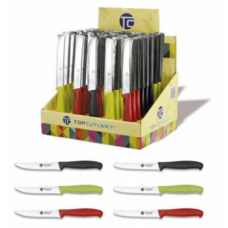 Expositor 40 pz. sdas cuchillos mesa neg