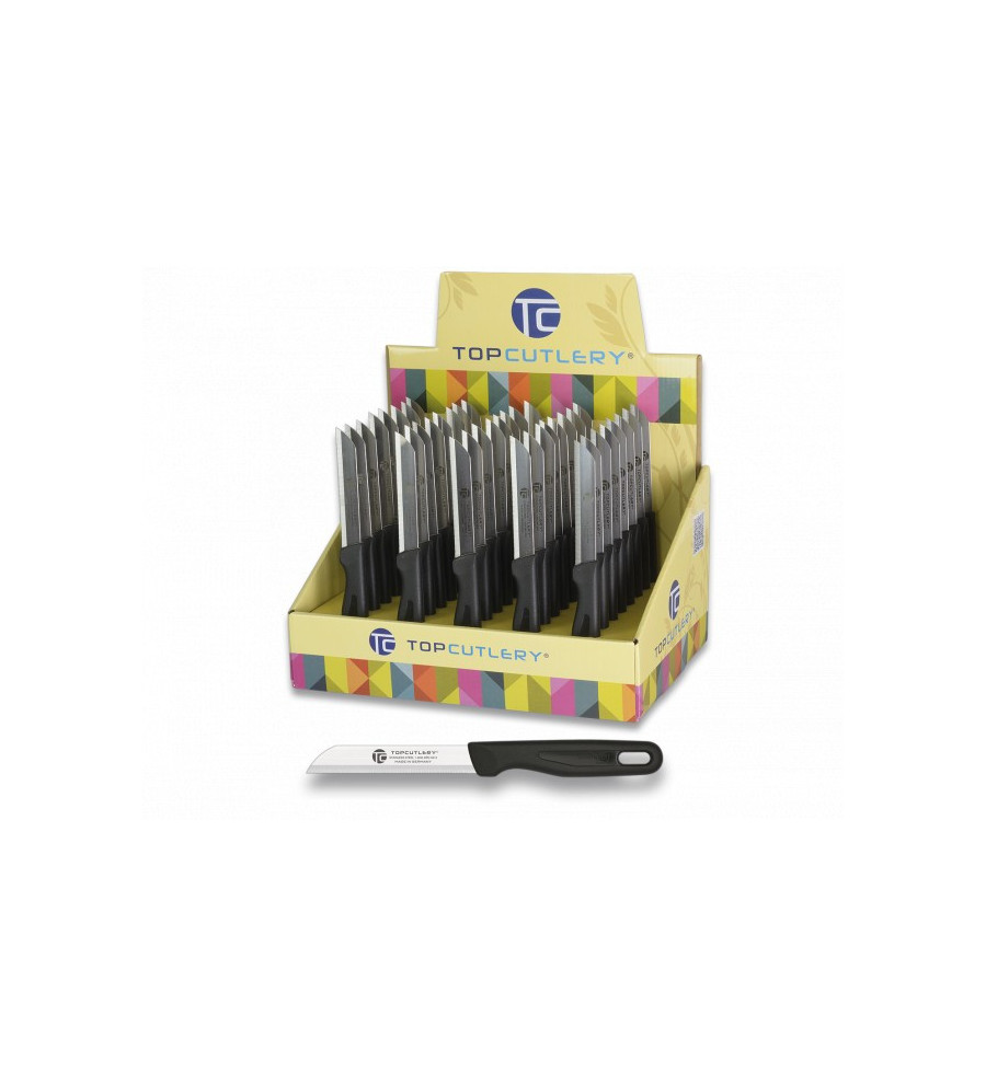 Exp. 40 pz. cuchillo Top Cutlery negro