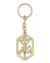 Llavero HUESO CRISTO LEGION ORO