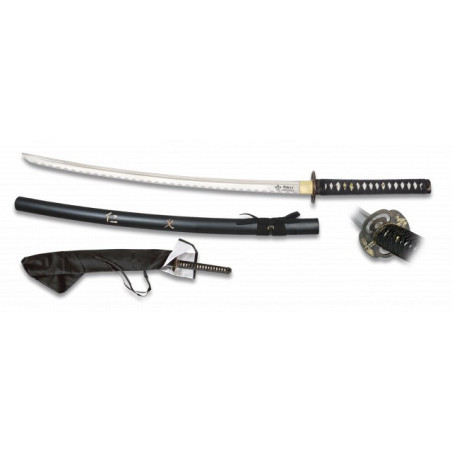 Katana TOLE10 Templada. Peana 69 cm