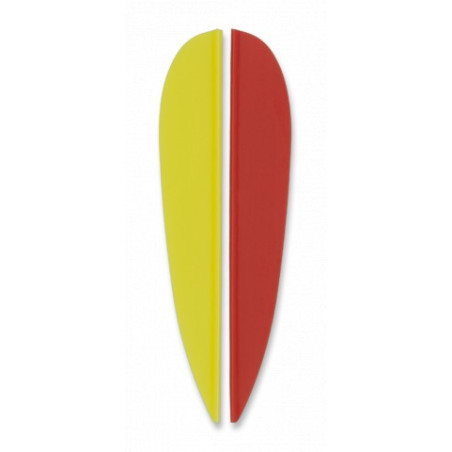 Pluma plástico 3" ( 9 pcs )