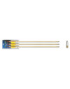 Set 3 flechas madera. 28"