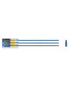 Set 3 flechas aluminio. 29"