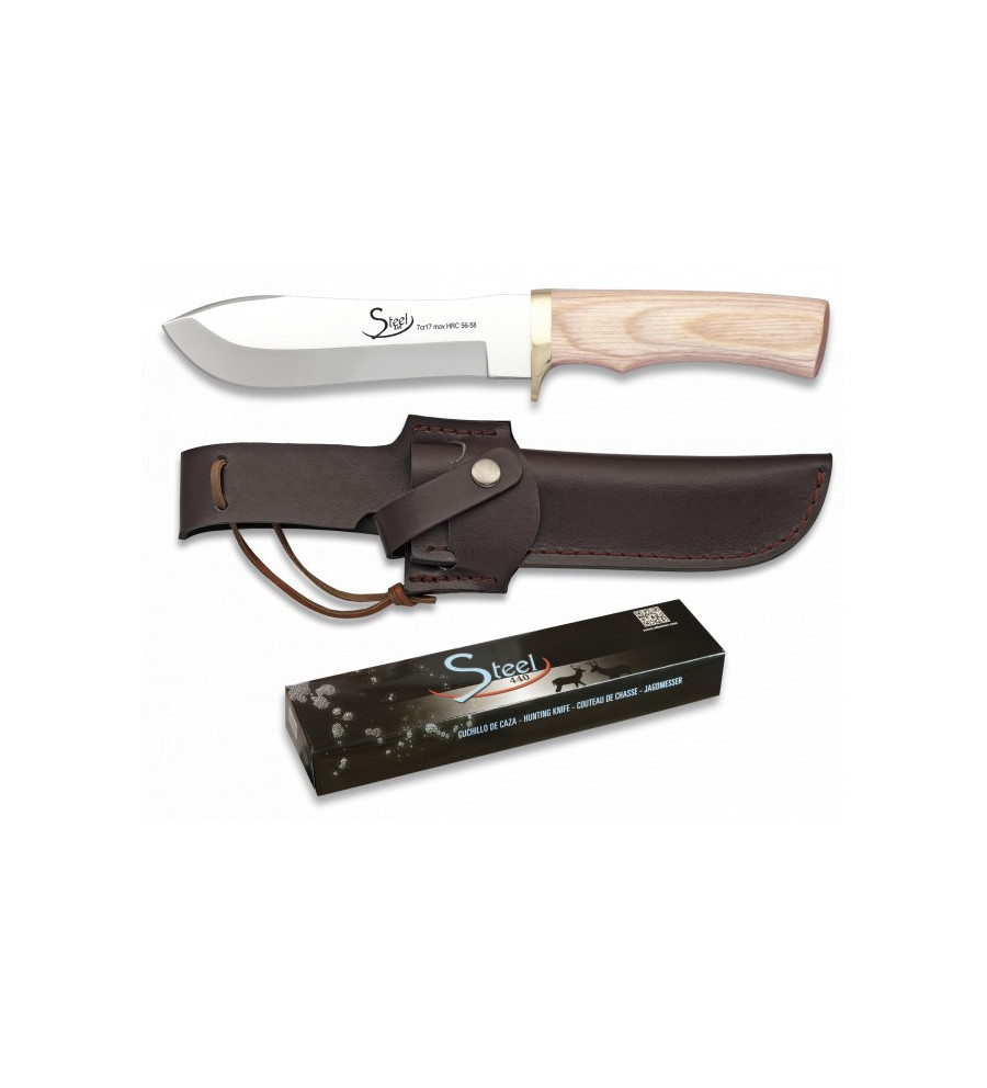 CUCHILLO STEEL440. hoja: 14 cm