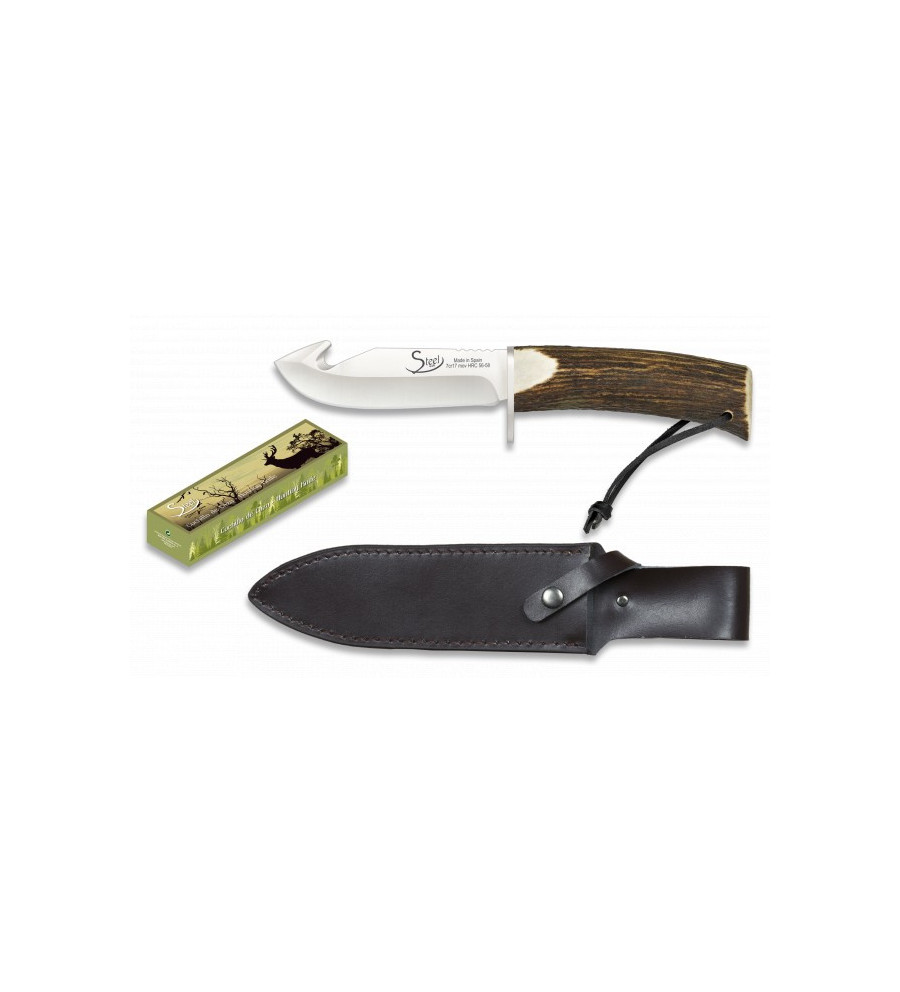 cuchillo ciervo hoja 10.8 cm steel 440