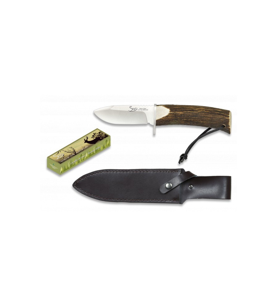 cuchillo ciervo. hoja 9 cm. steel 440