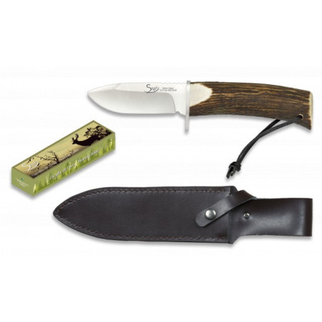 cuchillo ciervo. hoja 9 cm. steel 440