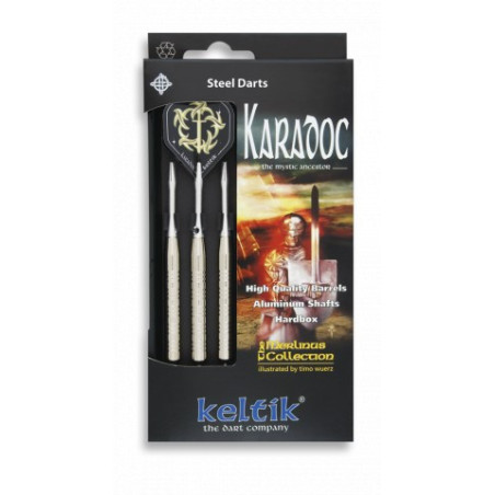 Dardos punta acero."KARADOC".3 pz. 23 gr
